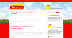 Desktop Screenshot of cuadernoderecursos.es